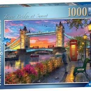 Ravensburger Tower Bridge of London at Sunset 1000 Piece Jigsaw Puzzle for Adults and Kids Age 12 Years Up