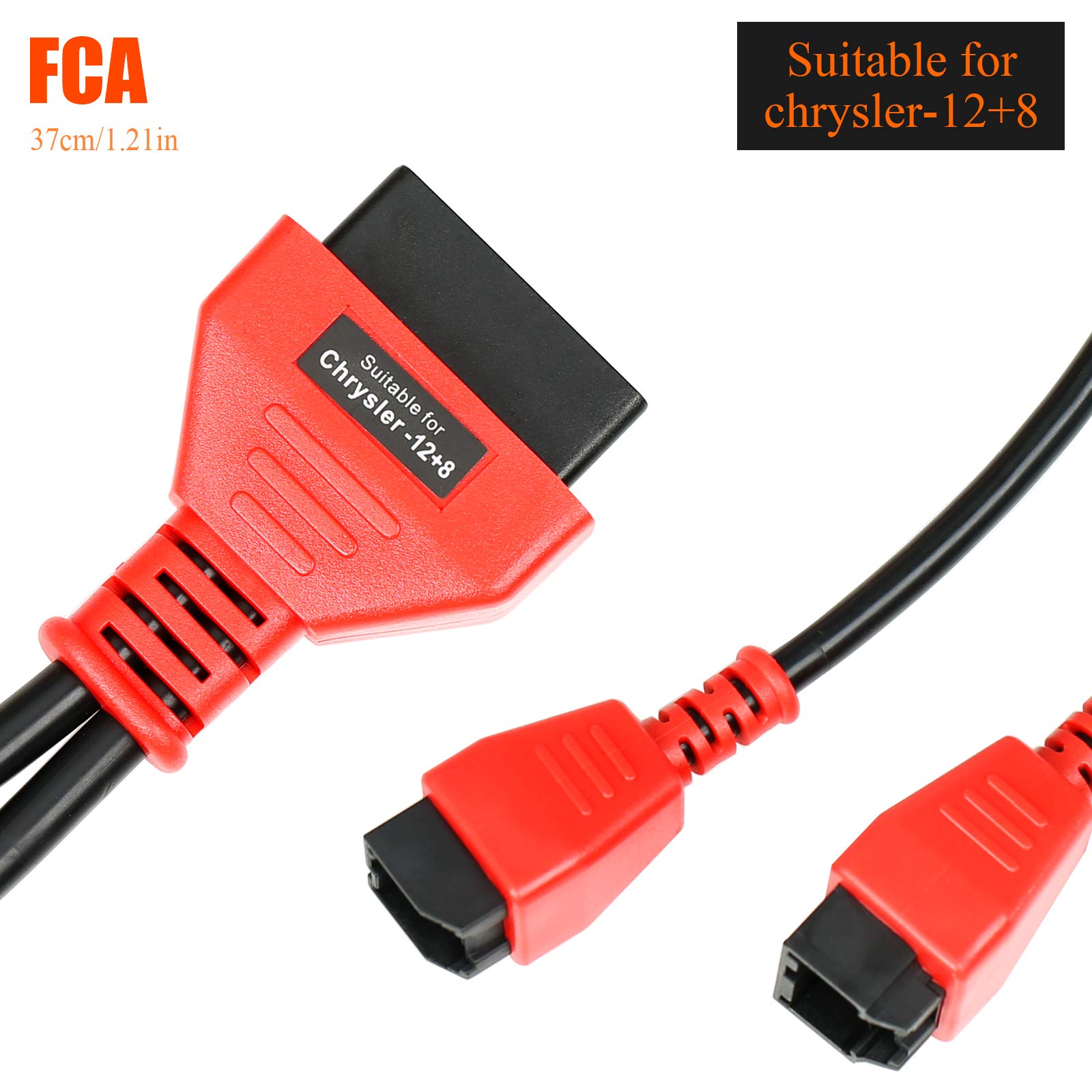 AUGOCOM 12+8 Adapter Cable for Chrysler FCA 12 8 Gateway Security Bypass Cable for Autel Maxisys Universal Connector for Dodge Ram Jeep