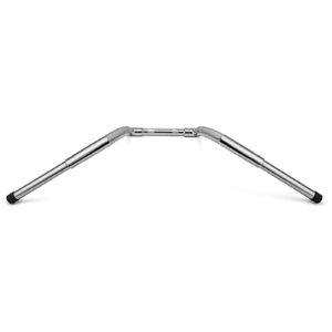 WeiSen Chrome 14" Ape Monkey Bar Handlebar 1-1/4" Handle Bars Compatible with Harley Dyna Softail Sportster XL 883 1200 ＆ Touring Road Glide Road King Models