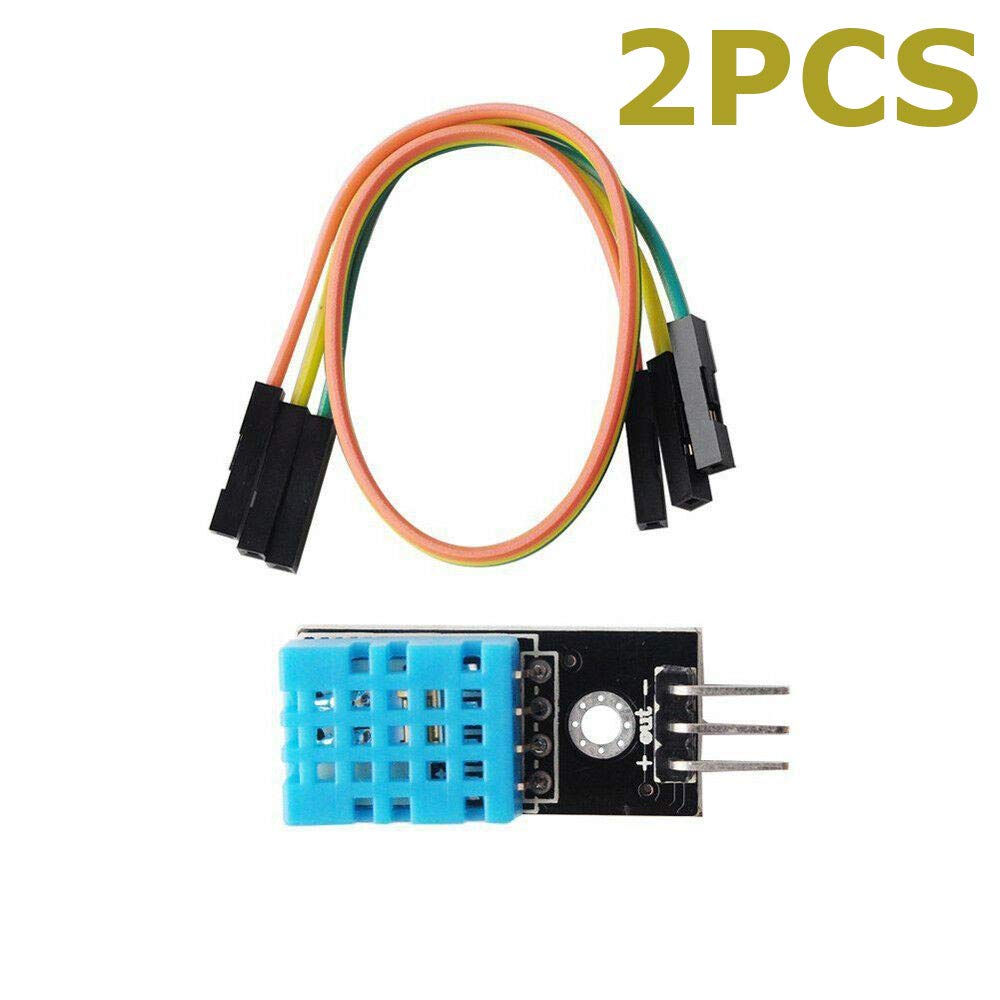 Gump's grocery 2PCS DHT11 Temperature and Relative Humidity Sensor Module for Arduino