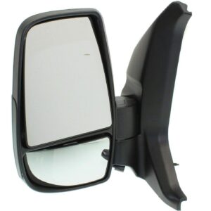 Driver Left Side Mirror Replacement Power Mirror Without Indicator Fit Ford Transit 150 250 350 from 2015-Onward