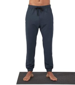 manduka performance yoga jogger - relaxed fit - dark sapphire, large