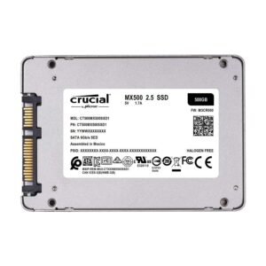 PLATINUM DELUX Special Bundle - CT500MX500SSD1 MX500 500GB 2.5" SSD + AAAwave Aluminum HDD/SSD Mounting Kit