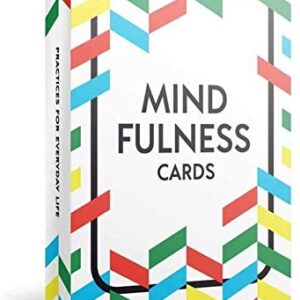 Allura & Arcia 52 Mindfulness Cards - Stress Less, Mindful Meditation, Gratitude, Kindness, Self Care & Relaxation