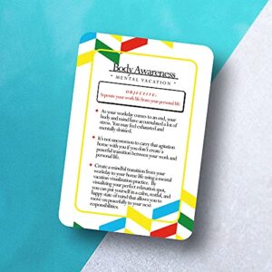 Allura & Arcia 52 Mindfulness Cards - Stress Less, Mindful Meditation, Gratitude, Kindness, Self Care & Relaxation