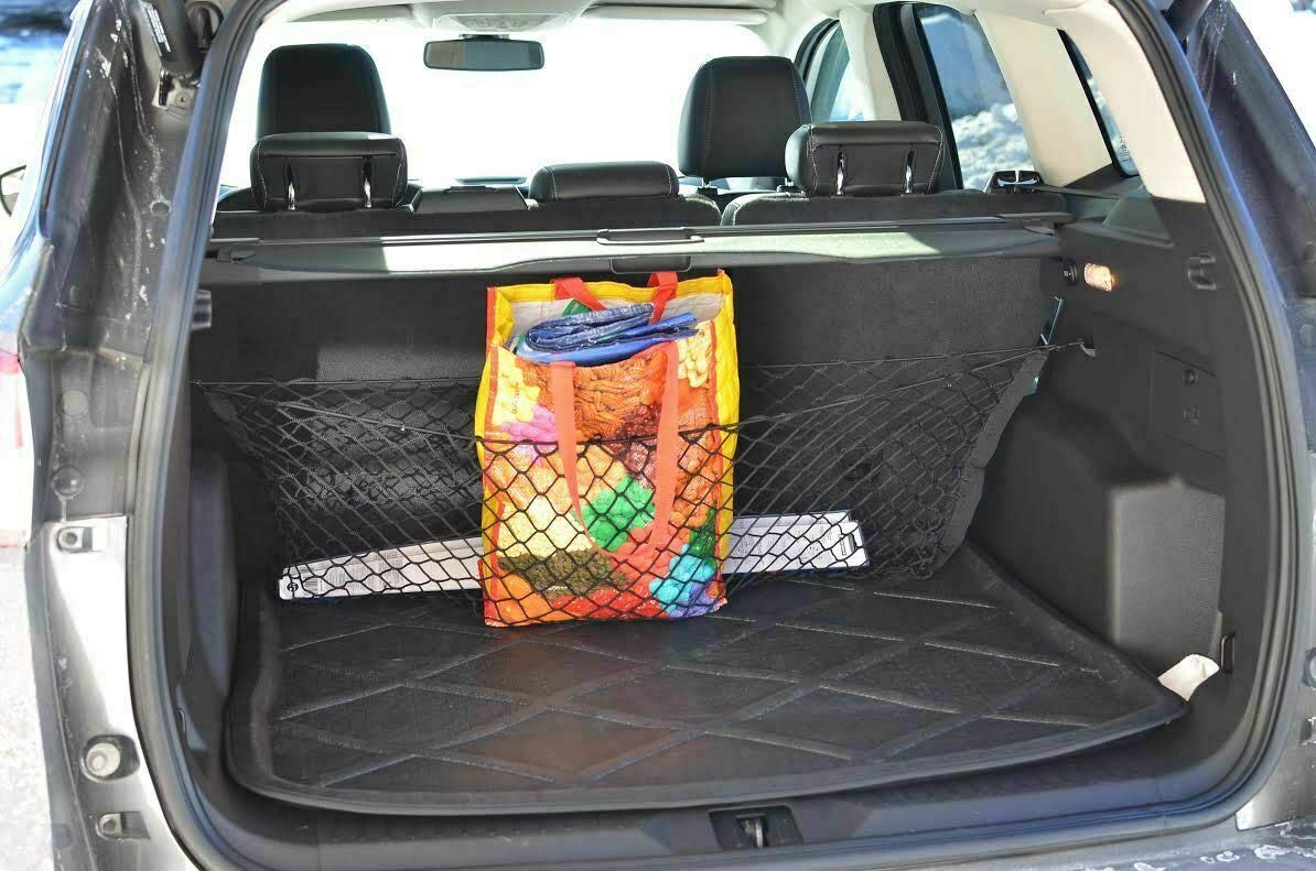 EACCESSORIES EA Rear Trunk Organizer Cargo Net for Ford Escape 2013-2019 – Envelope Style Cargo Net for SUV - Premium Mesh Car Trunk Organizer Vehicle Carrier Storage -Compatible with Escape