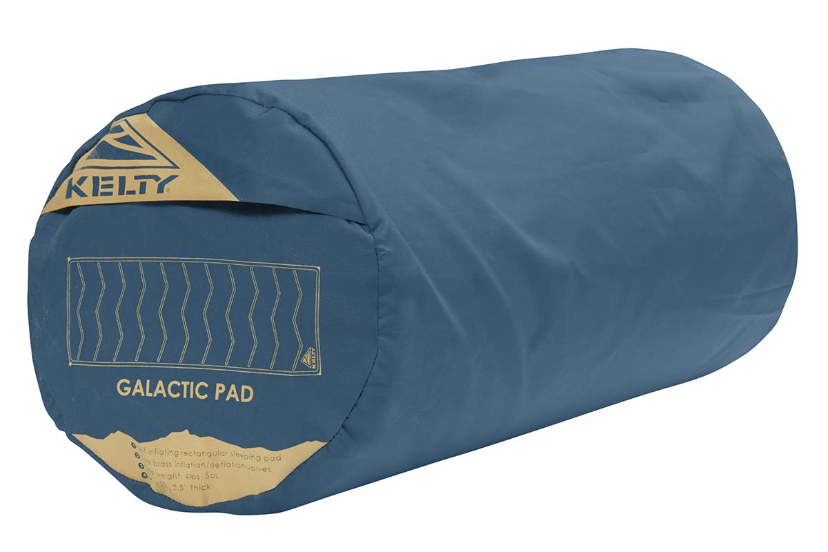 Kelty Galactic SI Sleeping Pad, Self Inflating Rectangular, Plush, Lightweight Sleeping Mattress for Car Camping, 8.4 R Value, Open Cell Foam