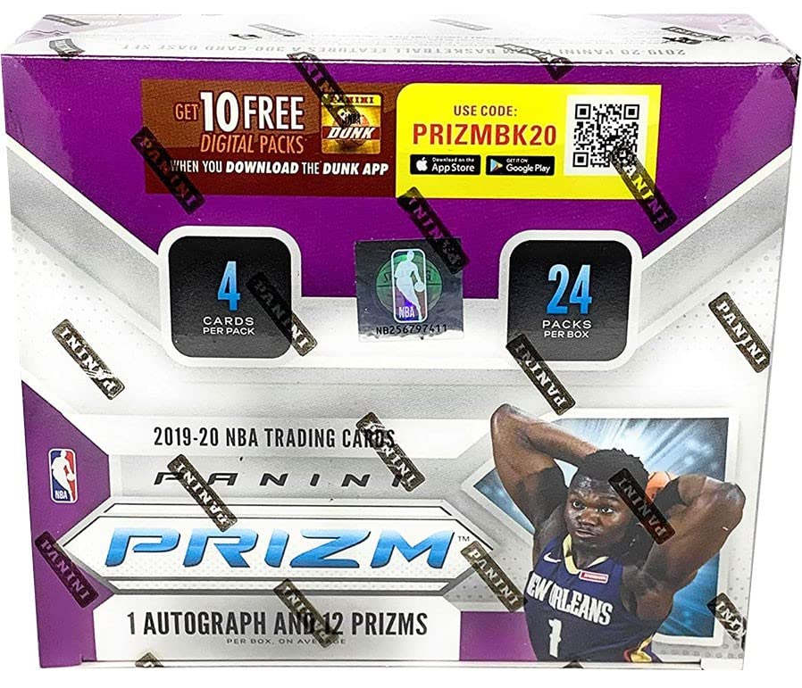 2019-20 Panini Prizm Basketball Retail Box (24 Packs)