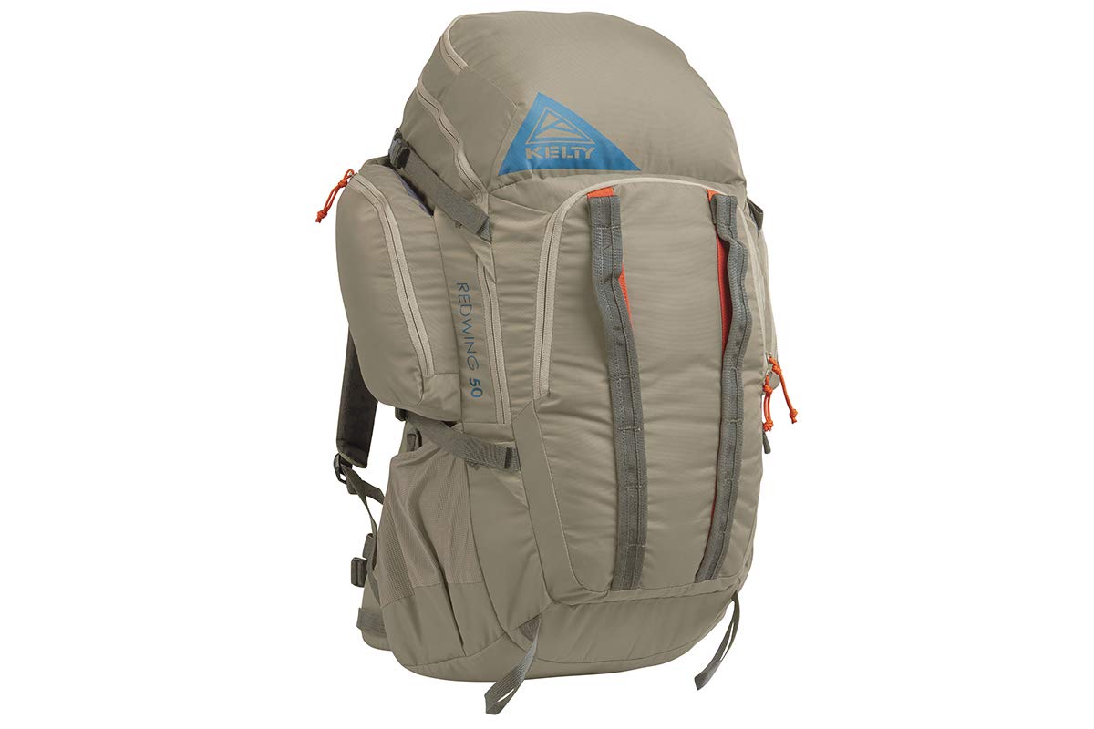 Kelty Redwing Backpack for Daily Carry, Day Hikes, School - Internal Frame, Hip Belt, Updated for 2022 (50L / Fallen Rock)