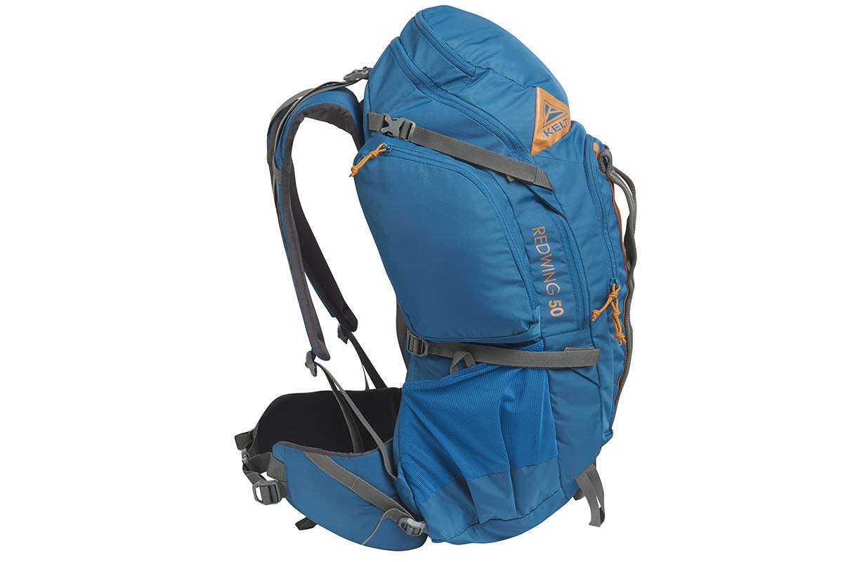 Kelty Redwing Backpack for Daily Carry, Day Hikes, School - Internal Frame, Hip Belt, Updated for 2022 (50L / Fallen Rock)