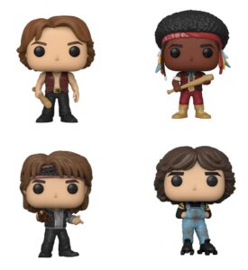 funko pop! bundle of 4: warriors - swan, cochise, luther and rollerskate gang leader