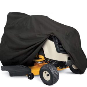 nomiou Outdoor tractor Lawn Mower Cover Heavy Duty, Universal Fit with Drawstring,72X 46 x54inch