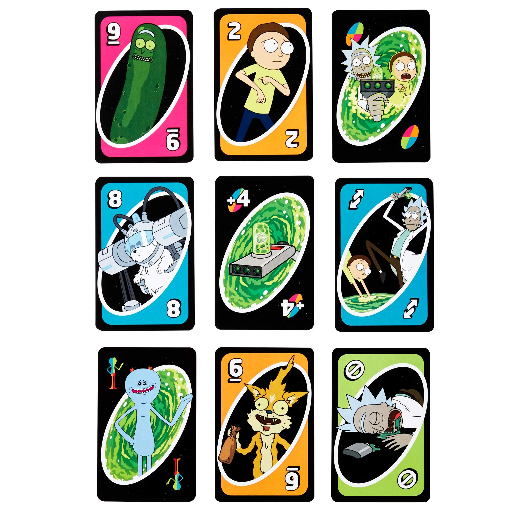 Mattel Games UNO Rick and Morty