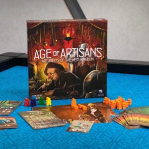 Renegade Game Studios Age of Artisans - Architects of The West Kingdom- Game for 1-6 Players Aged 12 & Up