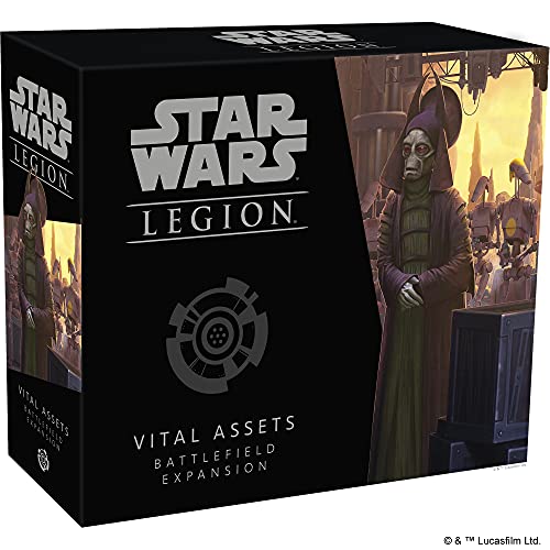 Star Wars Legion Vital Assets Battlefield Expansion | Two Player Battle Game | Miniatures Game | Strategy Game for Adults and Teens | Ages 14+ | Avg. Playtime 3 Hours | Made by Atomic Mass Games