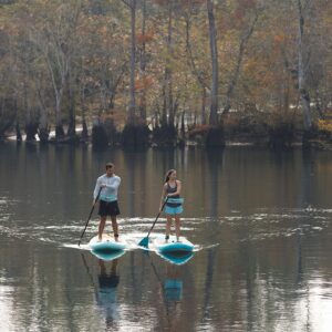 Drift Aero Inflatable Stand Up Paddle Board - SUP Paddle Board & Accessories, Including Pump, Paddle, and More - Native Floral, Adult, 10'8"