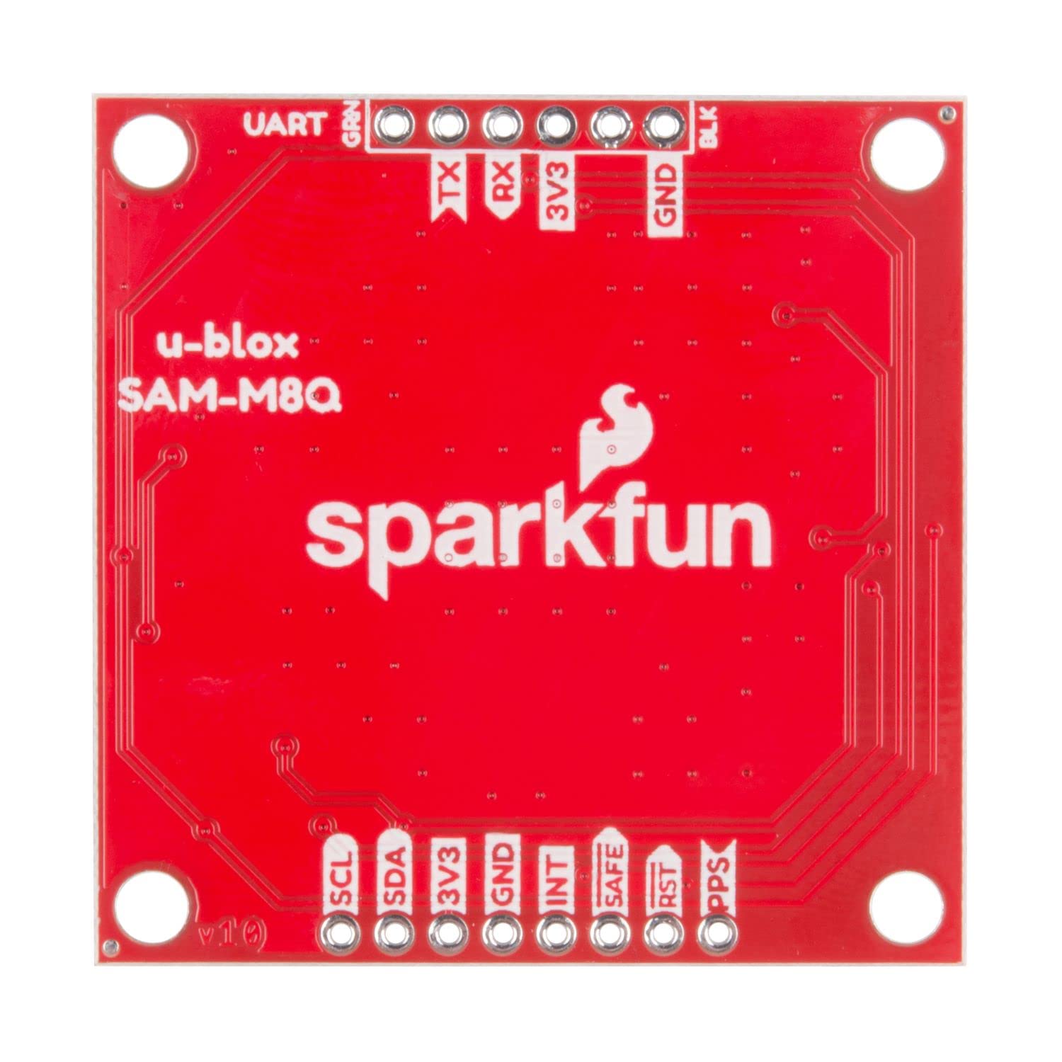 SparkFun GPS Breakout - Chip Antenna, SAM-M8Q (Qwiic) 72-Channel GNSS Receiver from GPS, GLONASS, and Galileo Constellations - hot Lock in Seconds