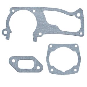 aumel cylinder crankcase muffler gasket kit for husqvarna 357 357xp 359 chainsaw replace 503 97 85-01.