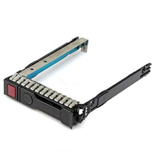 Abuycs 2.5 SFF SAS SATA HDD SSD Hard Drive Carrier Tray Caddy for 2.5" HP Proliant Gen8 G8 Gen9 G9 651687-001 651699-001 DL560 DL388 DL385 DL380p DL360p DL180 DL160 ML310 ML110 ML350 SL250S SL230S