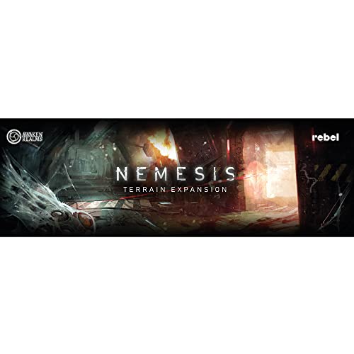 Nemesis Board Game Terrain Expansion - Enhance Your Gameplay wtih 29 Detailed Miniatures! Thematic Upgrade for Sci-Fi Horror Adventure, Ages 14+, 1-5 Players, 1-2 Hour Playtime, Made by Rebel Studio