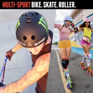 Triple Eight The Certified Sweatsaver Helmet for Skateboarding, BMX, and Roller Skating, Moxi Leopard 2.0, Large/X-Large