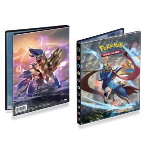 ultra pro sword & shield 4-pocket portfolio for pokemon