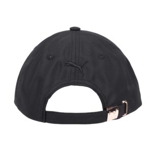 PUMA Womens Evercat Opal Adjustable Cap, Black/Rose Gold