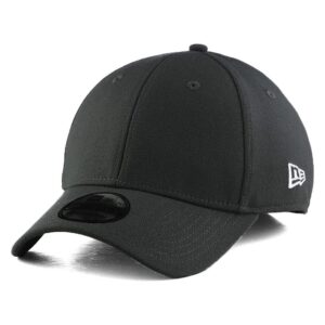 new era blank custom 39thirty stretch-fitted cap (graph, m/l) graphite