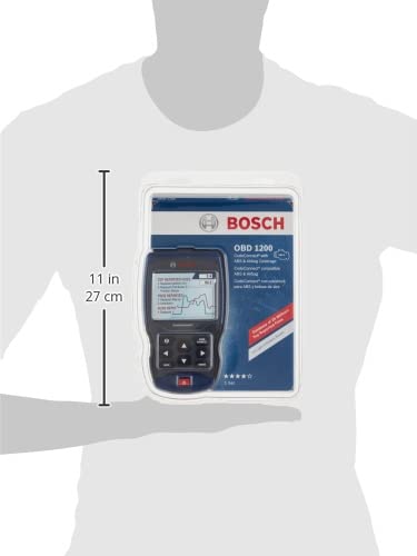 Bosch OBD 1200 Scan Tool with CodeConnect, ABS & Airbag Coverage, Oil Light & Battery Reset