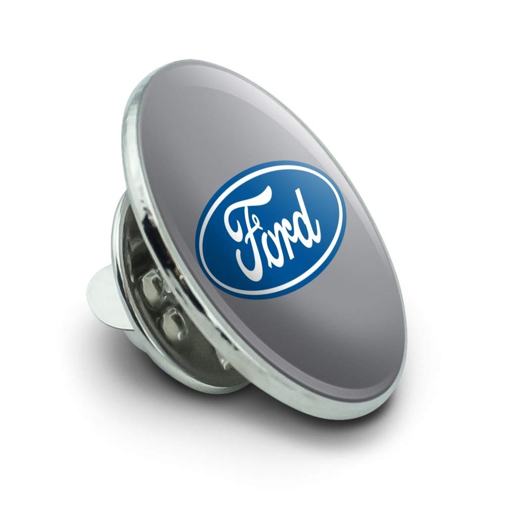 Ford Motor Company Blue Oval Logo Metal 0.75" Lapel Hat Pin Tie Tack Pinback