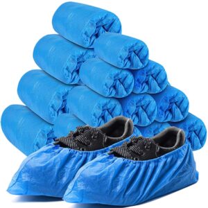 Sunshine post Shoe Covers Disposable,200Pack（100Pairs）Boot Covers Waterproof Non-Slip One Size Fits Most for Rain,Indoor,Women,Men and More