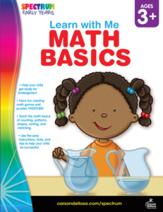 spectrum | math basics workbook | ages 3+, printable