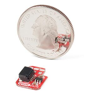 SparkFun Qwiic Shim Compatible with Raspberry Pi (Not Included)-Small Form Factor & Foot Print Friction-Based Connector No Soldering Easily Removable HAT Stackable Quick Prototype w/ I2C