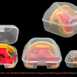 COOLLO SPORTS Mouth Guard Case Lip Guard Mouthpiece Case for Most Brand Mouthguard (Lip Guard Case/1pc)