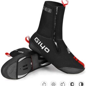 GIYO Cycling Shoes Covers, S-XXXL Neoprene Waterproof and WinterProof Bike Cycling Overshoes for Men Women Road Mountain Bike Booties…