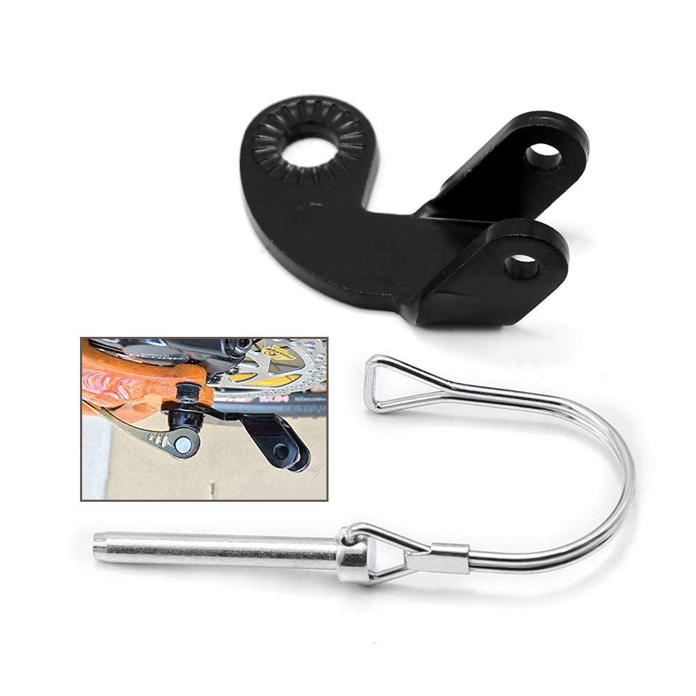 Bicycle Trailer Hitch Steel Hitch Coupler Replaces for Burley Bike Trailers Adapter Replacement Trailer Hitch Connector