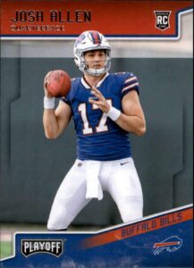 2018 panini playoff #205 josh allen rookie rc rookie buffalo bills nfl football trading card