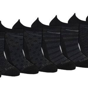 Saucony Women's Performance Super Lite No-Show Athletic Running Socks Multipack, Black Fashion (8 Pairs), Shoe Size: 6-10 M