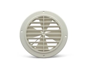thetford rv camper ceiling ac vent with damper white pn 94275