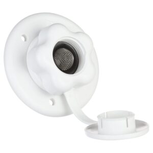 thetford 94216 city water flange fill, polar white