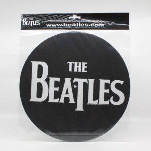 Classic Rock Icons Fabric Record Turntable 2 Slipmats Set (The Beatles Crossing)