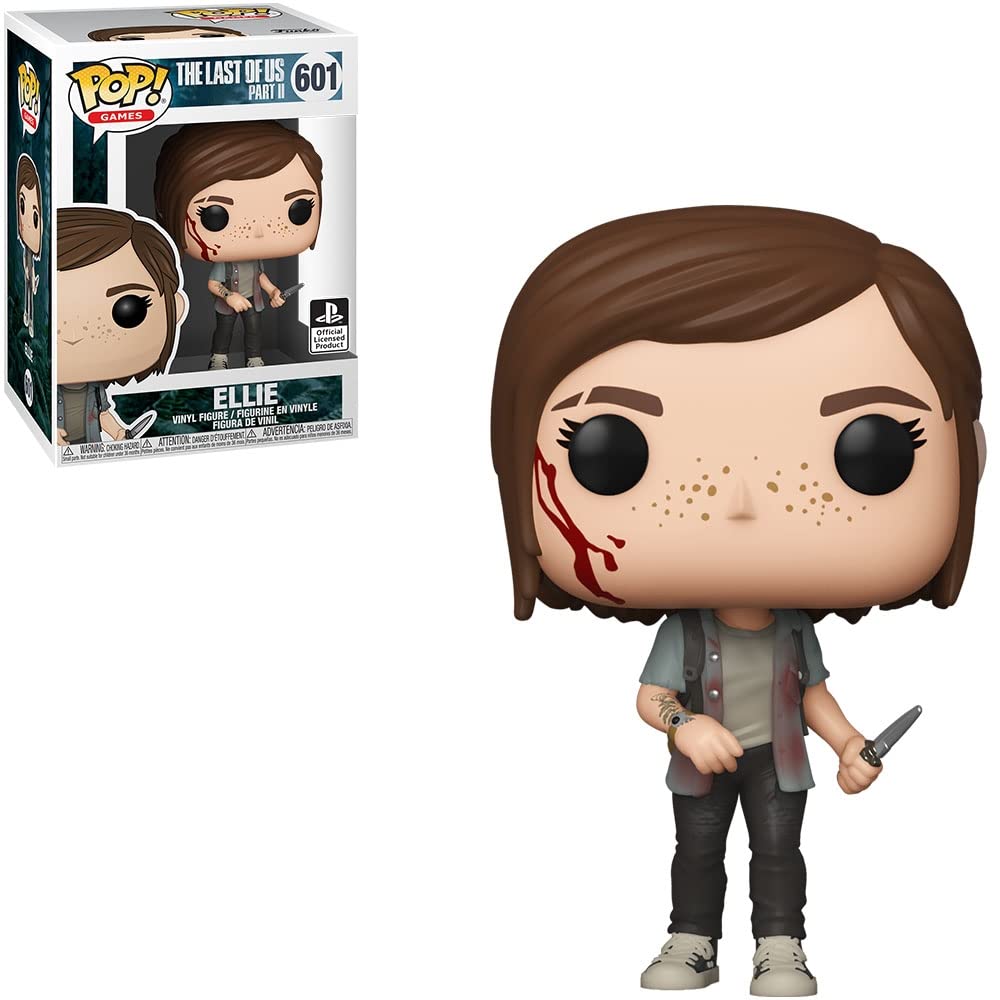 Funko Pop! Games: The Last of Us Part II - Ellie, Multicolor, 3.75 inches