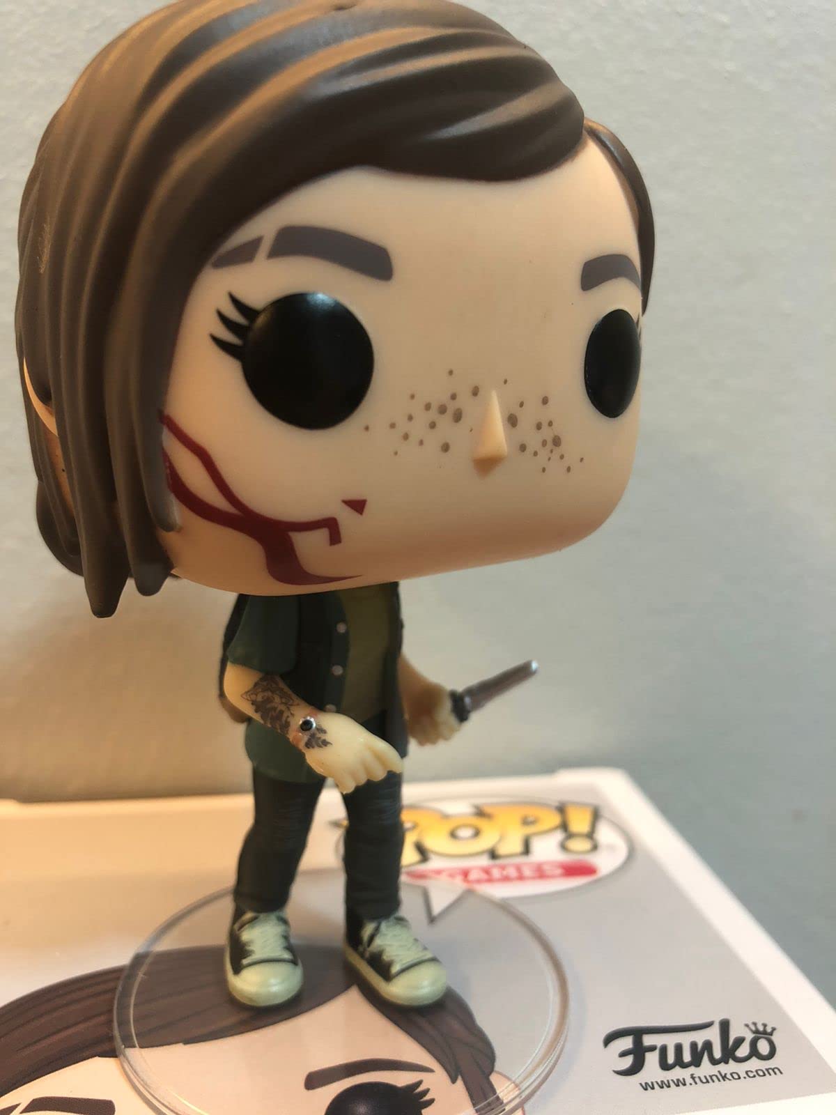 Funko Pop! Games: The Last of Us Part II - Ellie, Multicolor, 3.75 inches