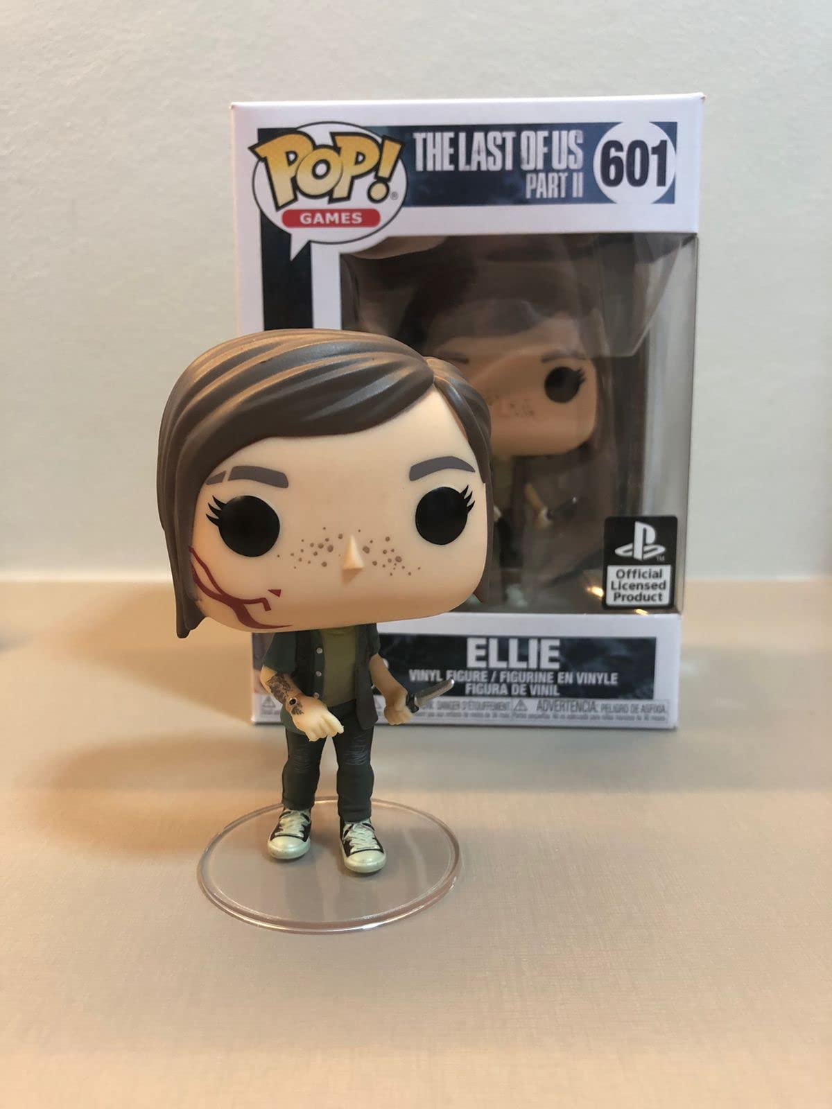 Funko Pop! Games: The Last of Us Part II - Ellie, Multicolor, 3.75 inches