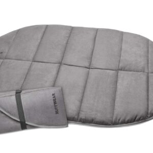 Ruffwear, Highlands Dog Pad, Portable Dog Bed for Outdoor Use, Cloudburst Gray, Large