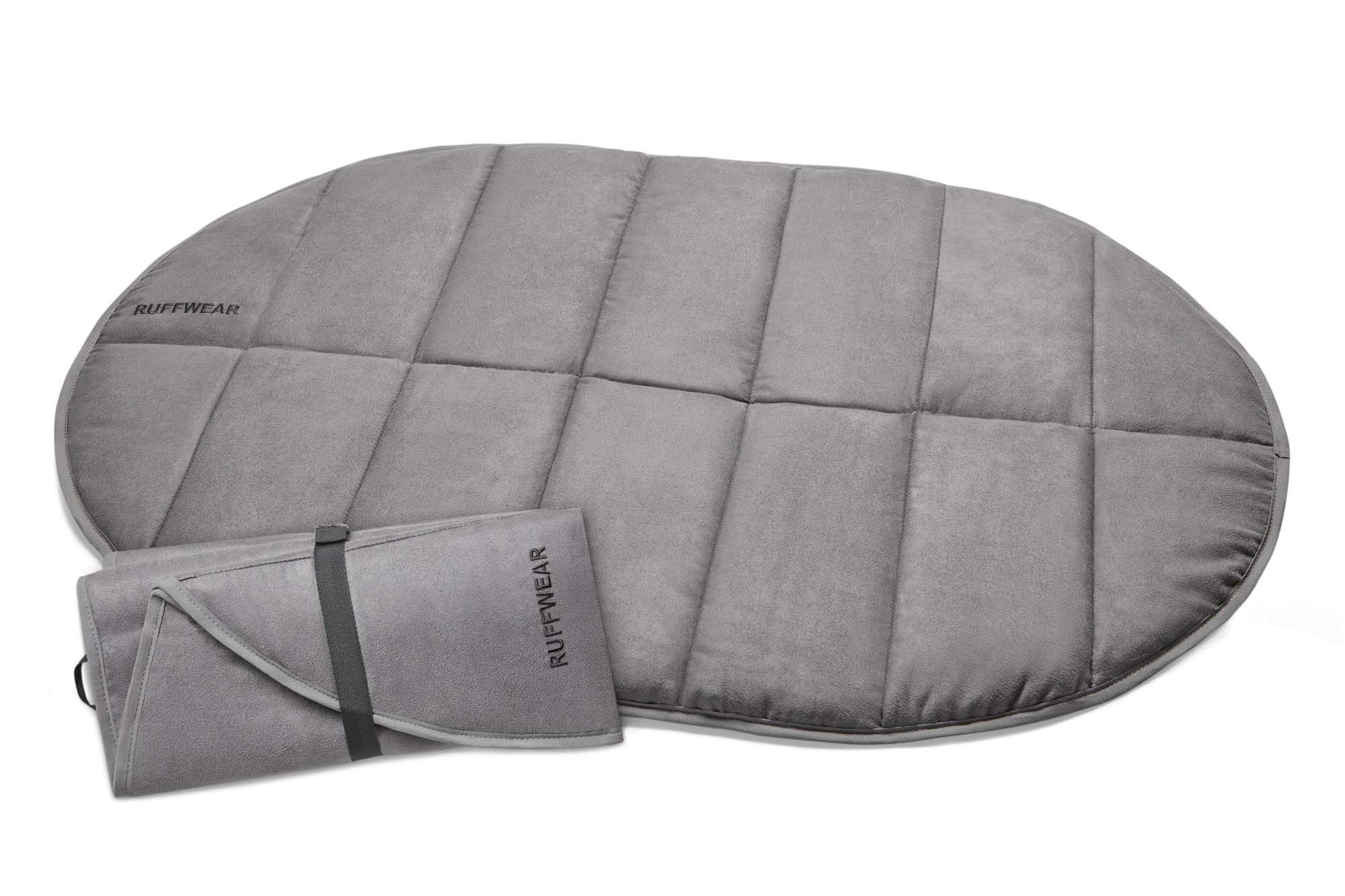 Ruffwear, Highlands Dog Pad, Portable Dog Bed for Outdoor Use, Cloudburst Gray, Large