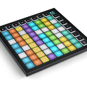 Novation Launchpad Mini MK3 Grid Controller for Ableton Live Bundle with Headphones and 4 Port 3.0 USB Hub (3 Items)