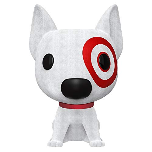 Funko POP! Ad Icons: Target - Bullseye (Flocked with Red Collar) (Target Exclusive)