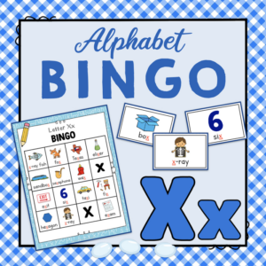 letter x bingo game