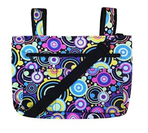 two lumps of sugar orbit snapster bag, 16.5-inches(length), polyester, adjustable cross-body bag